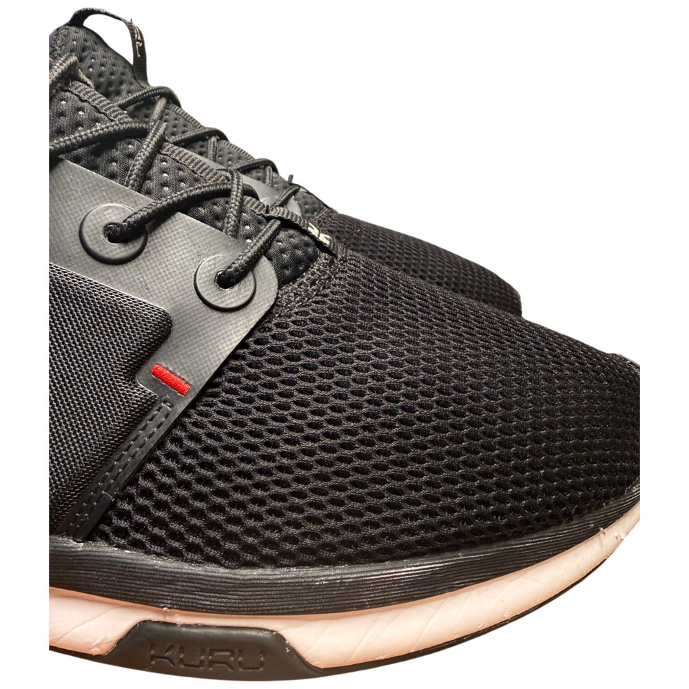 KURU Atom Men's 11 Black White Sneakers Running Walking Shoes - Picture 12 of 16